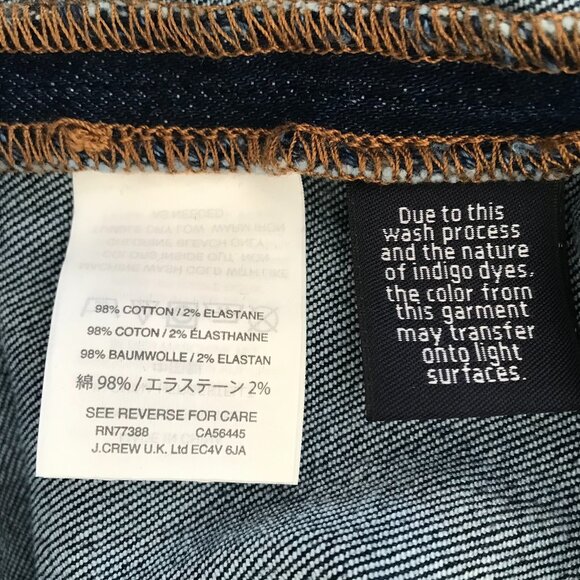 Madewell | Denim Seamed Button-Front Skirt (Size 26) - Picture 9 of 11